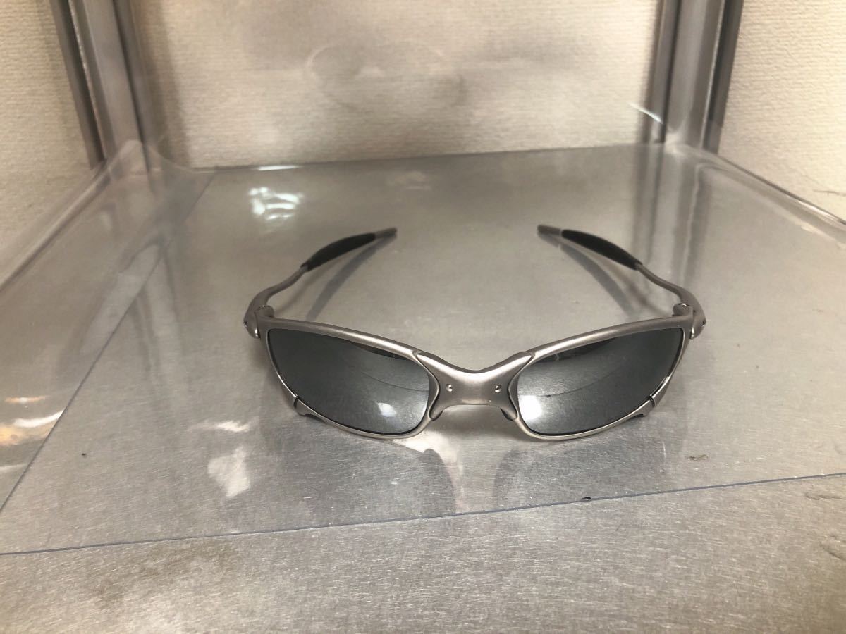 即決 オークリー OAKLEY JULIET 1st gen polished titanium custom