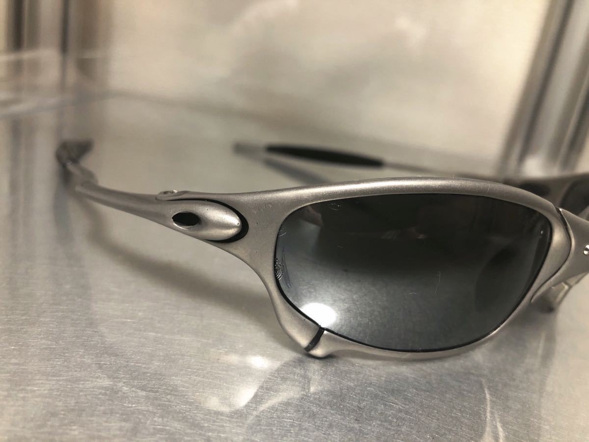 即決 オークリー OAKLEY JULIET 1st gen polished titanium custom