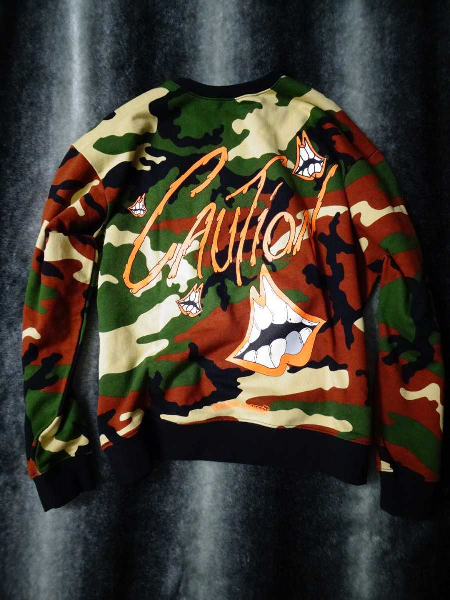  Chrome Hearts CHROME HEARTS mattyboy camouflage pattern sweat sweatshirt popular XL as good as new! camouflage 