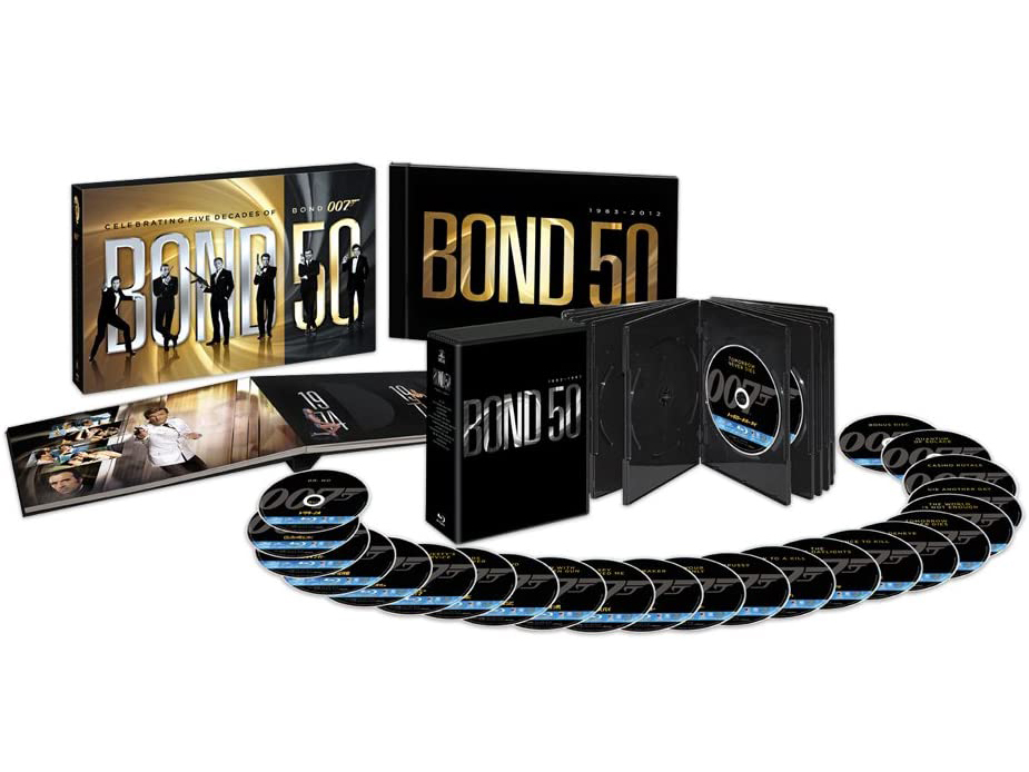 007 製作50周年記念版 ブルーレイ BOX 〔初回生産限定〕 [Blu-ray]
