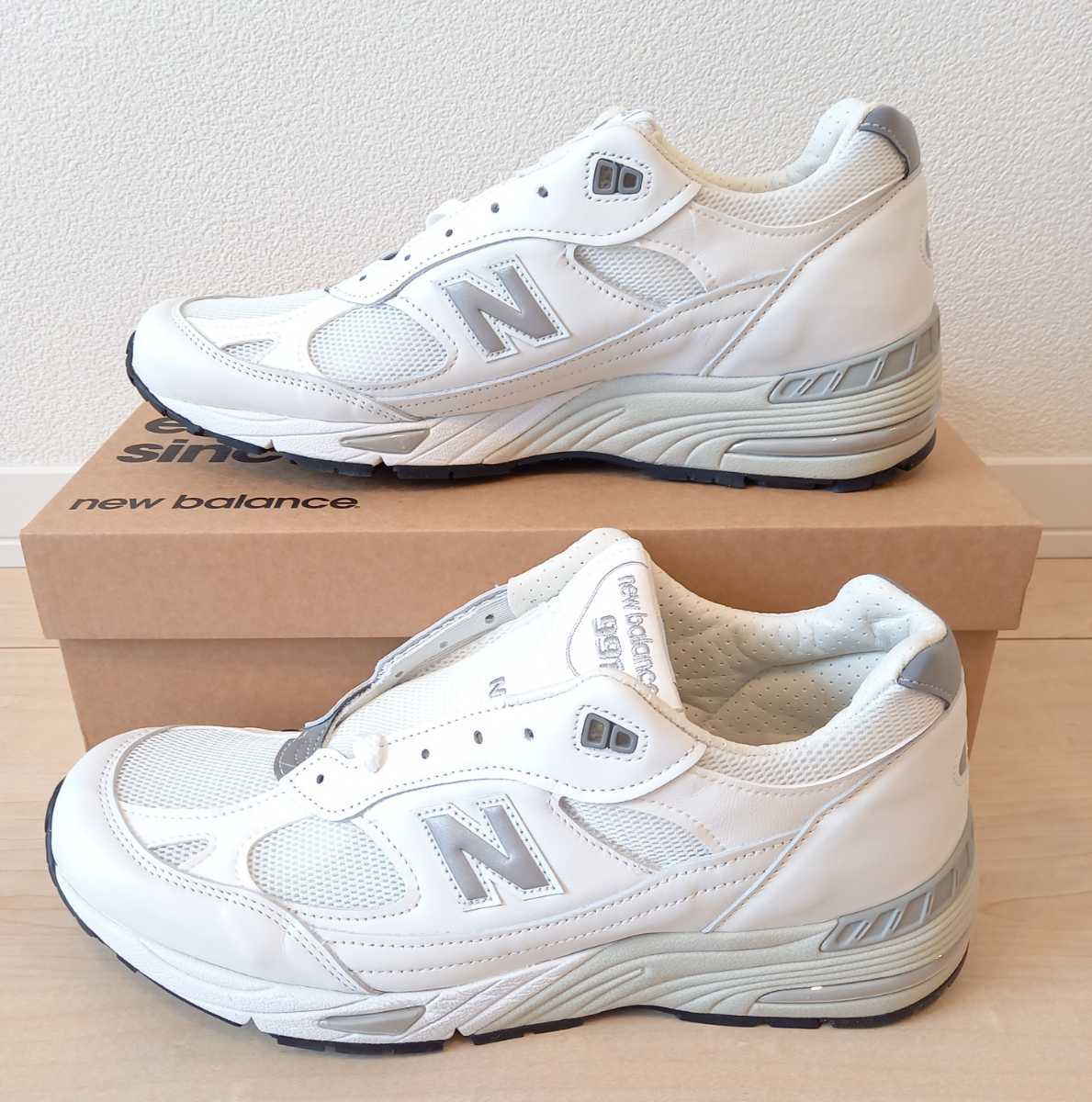 29.0㎝ M991WHI 新品 日本未発売 ニューバランス New Balance イギリス
