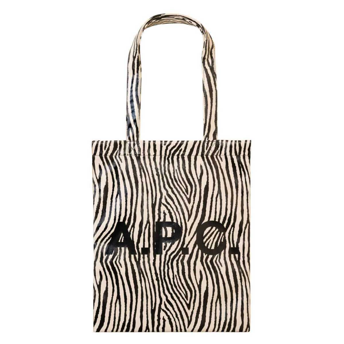 Yahoo!オークション - A.P.C. トートバッグ LOU ルー ゼブラ柄 Yahoo!オークション - A.P.C. トートバッグ LOU ルー ゼブラ柄