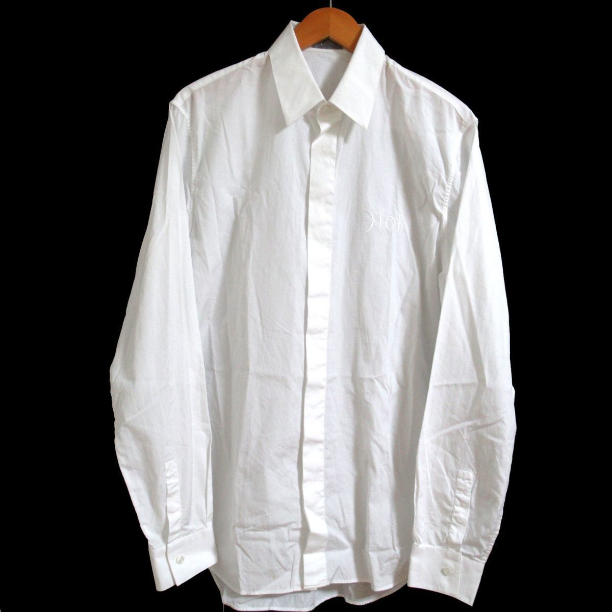 美品 2019AW DIOR HOMME ディオールオム 943C596A1581 レイモンド