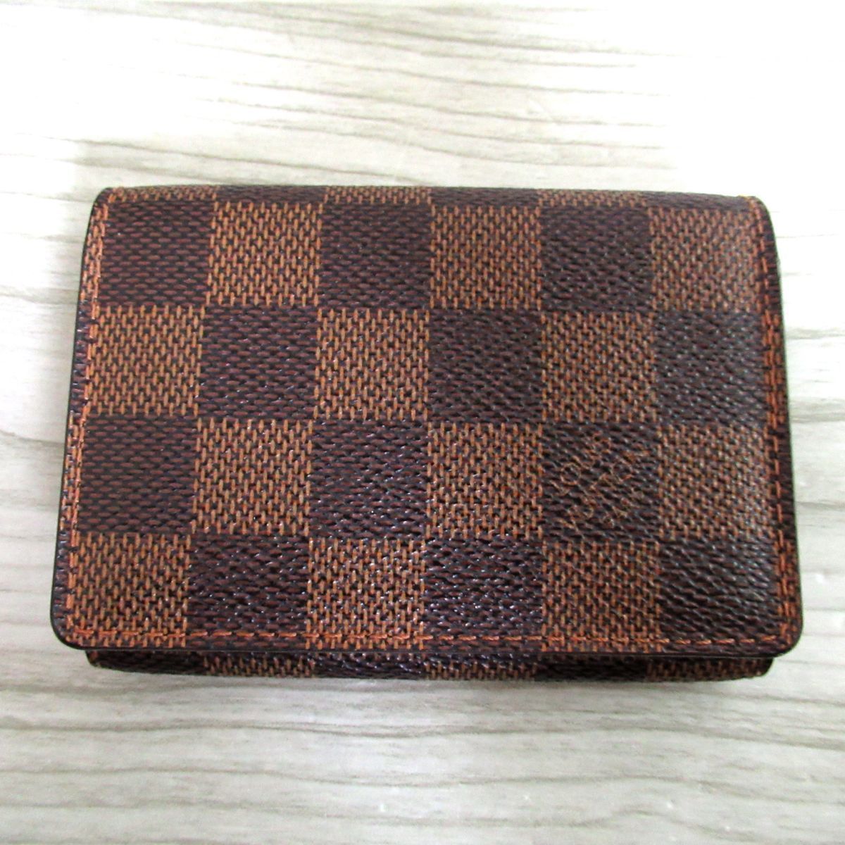 美品 LOUIS VUITTON ルイヴィトン ダミエ アンヴェロップ・カルト