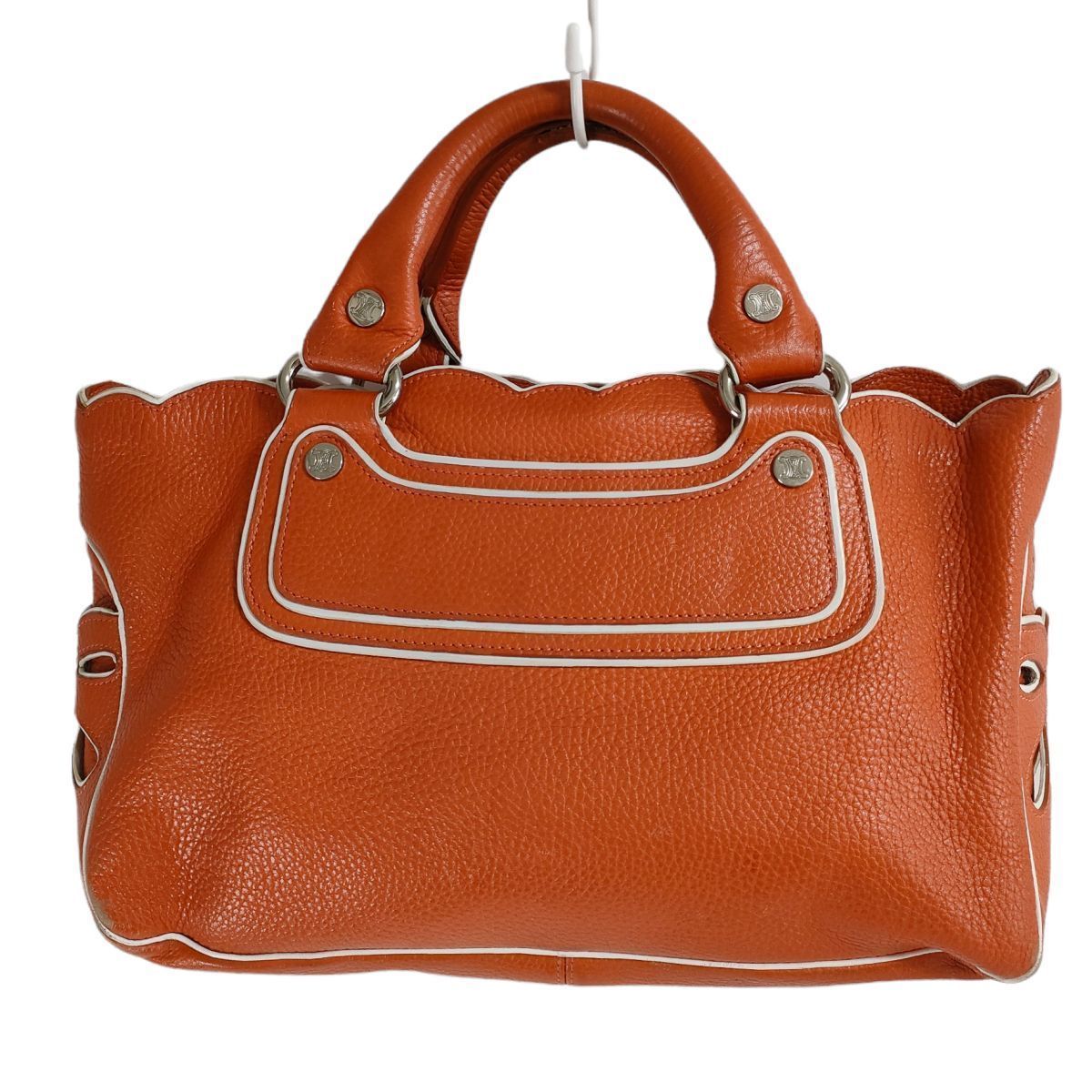 CELINE セリーヌレザーブギーバッグ-