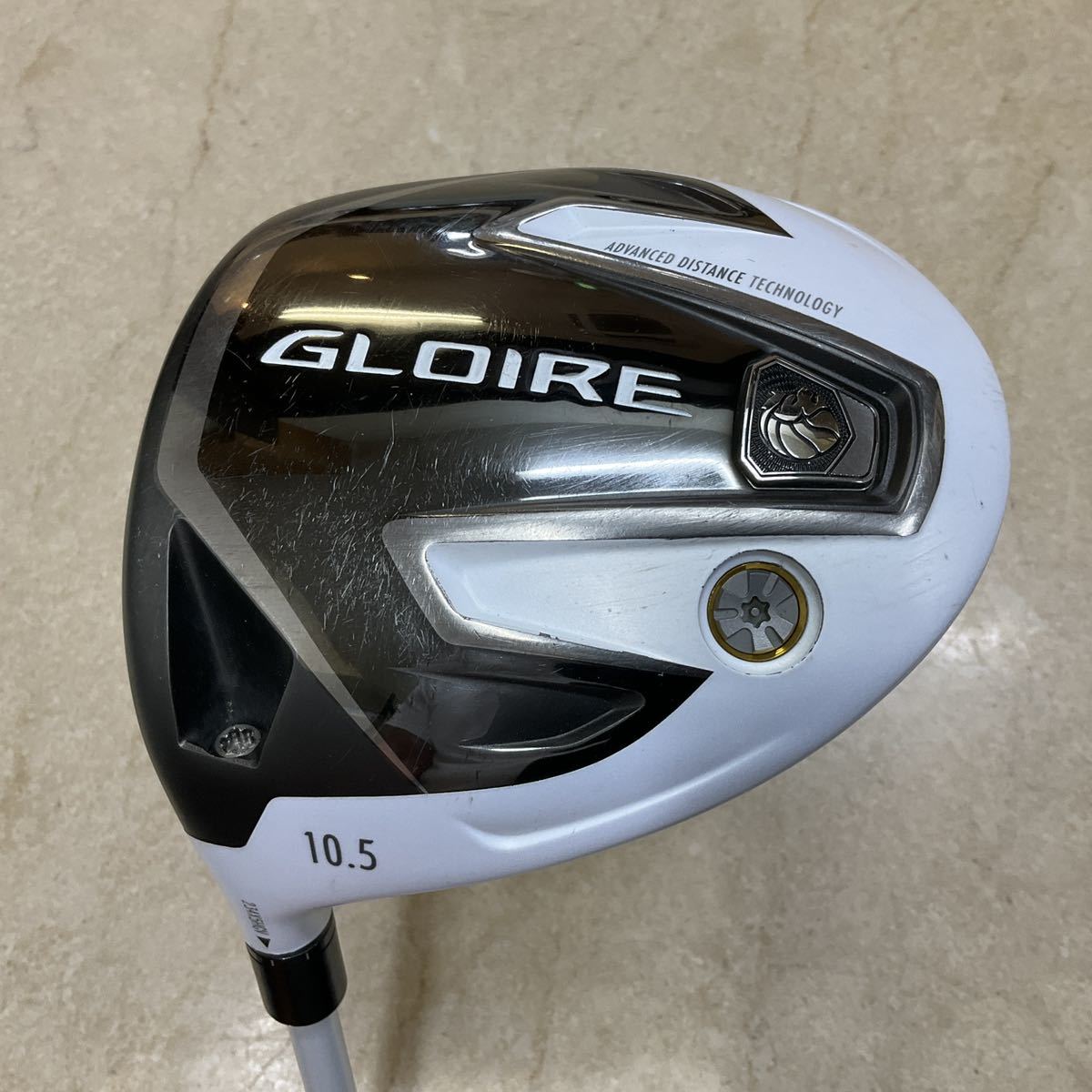 ブラウン×ピンク Mグローレ 高反発加工 10.5 フジクラ スピーダー569 S