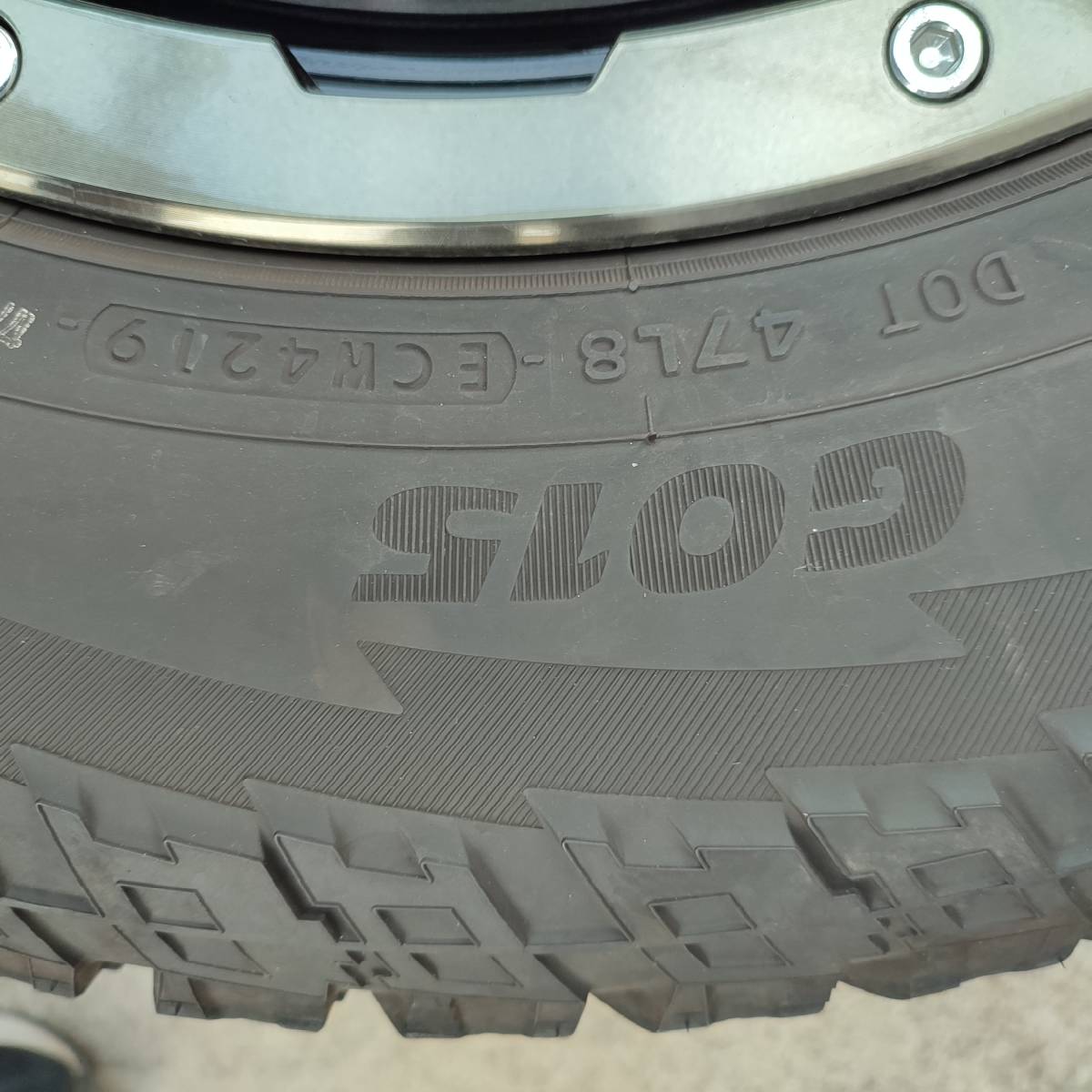 JAOS ADAMAS BL5 17x7.5J+40 5H114.3 スモークポリッシュブラック