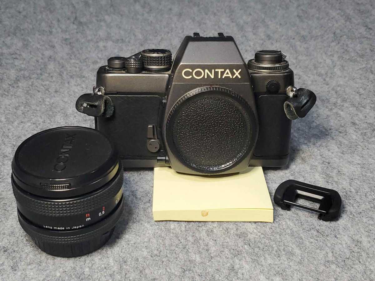 コンタックスS2b フィルム一眼レフカメラ カールツァイス プラナー50