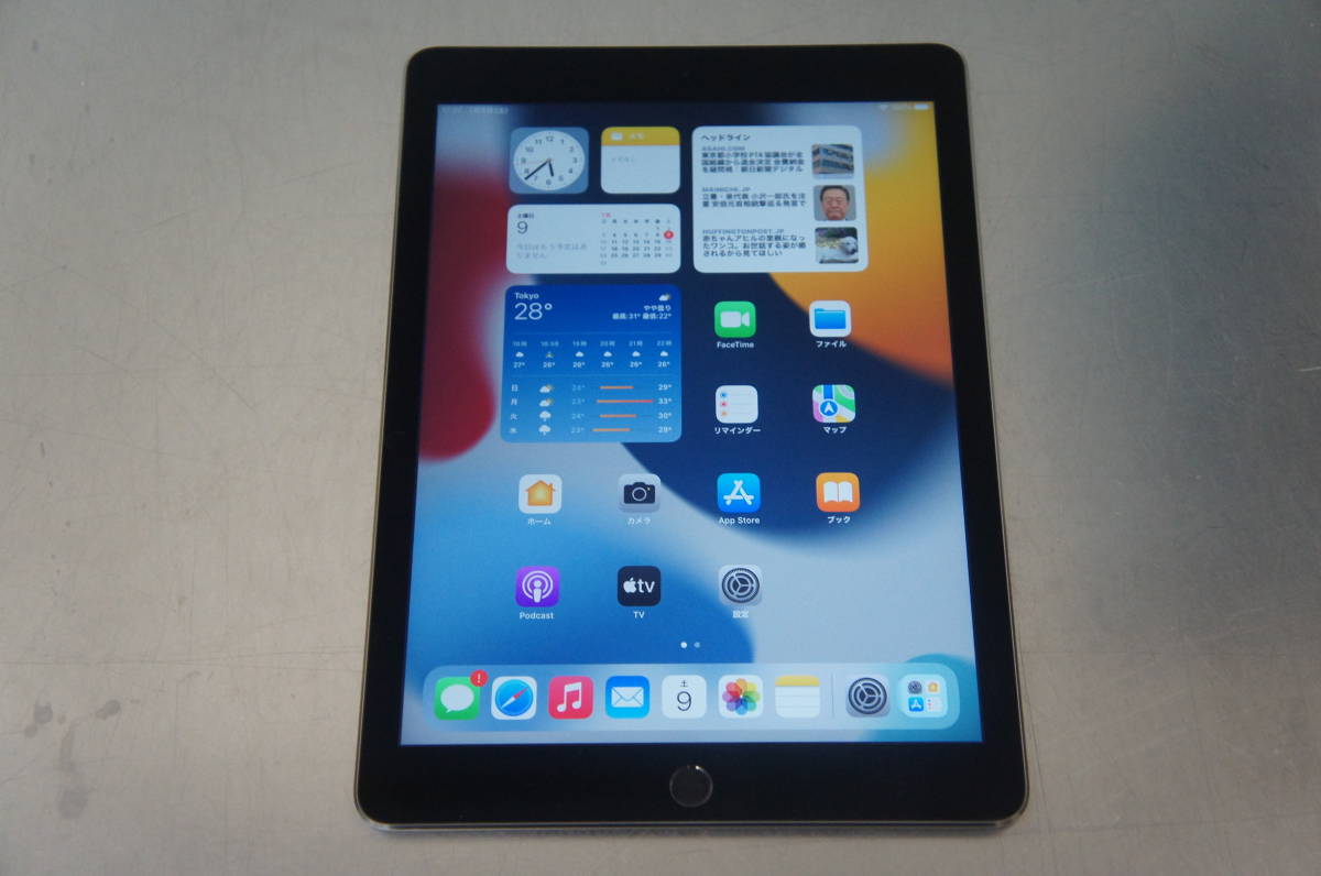 最安値挑戦 Apple アップル iPad Air 2 16GB スペースグレイ MGL12J A 
