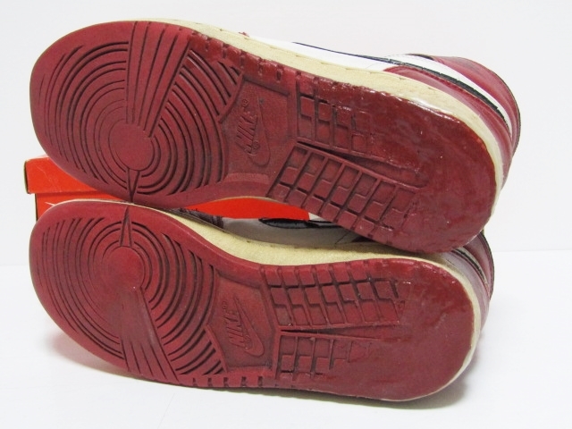 85年製 1985 VTG NIKE AIR JORDAN 1 OG CHICAGO US8 26cm エア 85年製 1985 VTG NIKE AIR JORDAN 1 OG CHICAGO US8 26cm エア