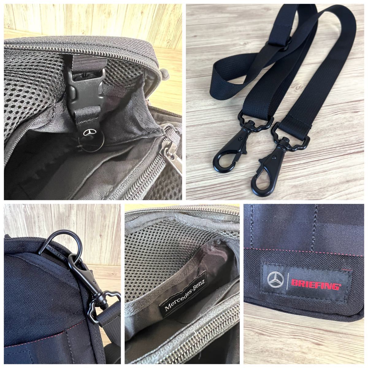 大人気 美品】Mercedes-Benz × BRIEFING 2way メルセデスベンツ 大人気 美品】Mercedes-Benz × BRIEFING 2way メルセデスベンツ