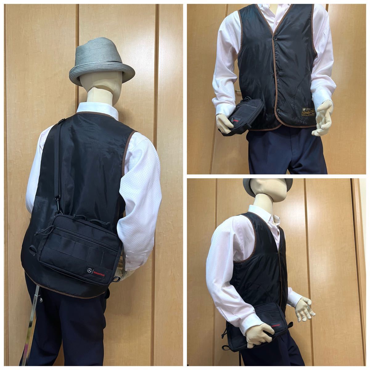 大人気 美品】Mercedes-Benz × BRIEFING 2way メルセデスベンツ 大人気 美品】Mercedes-Benz × BRIEFING 2way メルセデスベンツ