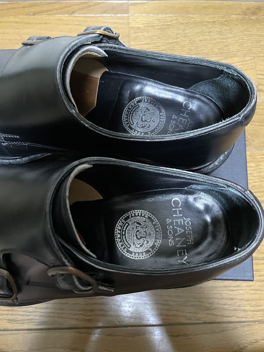 美品★CHEANEY★BRISWORTH★ダブルモンクシューズ　チーニー　チャーチ　トリッカーズ　サンダース　JMウエストン　パラブーツ_画像6