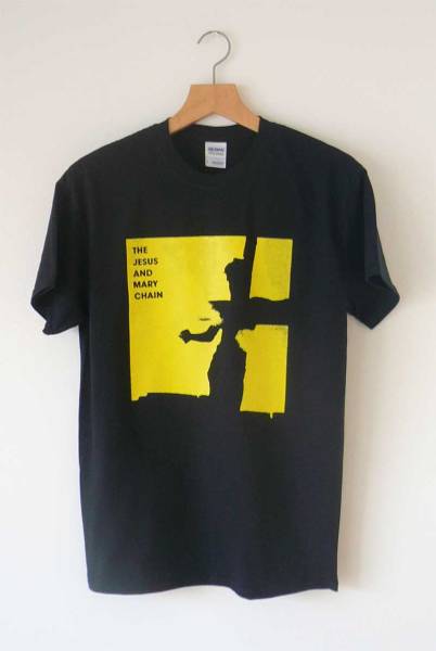 【新品】 Jesus and Mary Chain Tシャツ Sサイズ ギターポップ シューゲイザーシューゲイザー ネオアコ シルクスクリーンプリント_画像1