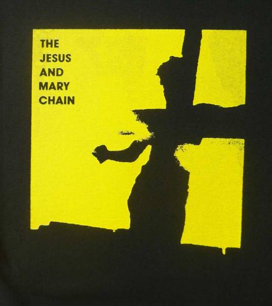 【新品】 Jesus and Mary Chain Tシャツ Sサイズ ギターポップ シューゲイザーシューゲイザー ネオアコ シルクスクリーンプリント_画像2