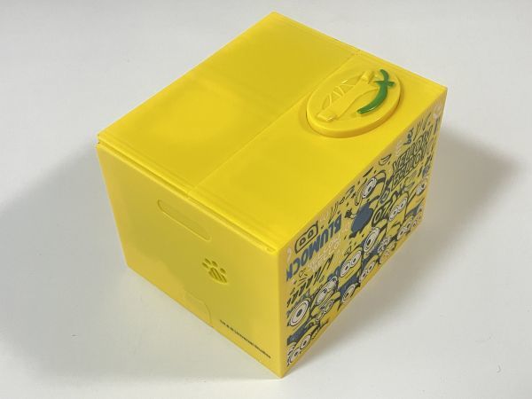 ★3A-60★minions COIN BANK ミニオンズコインバンク イエロー 新品_画像4