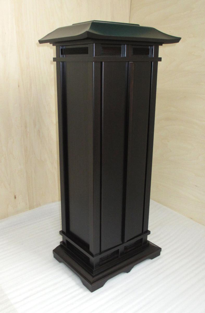 【展示品特価販売】極上品 黒檀 春日厨子 高さ62.5㎝ 木製高級仏具 国産品ですのでご安心下さい 限定販売です(管理番号7086-2)_画像5