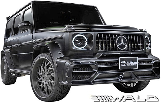 【M's】W463 Gクラス (2018y-) WALD Black Bison LED ボンネットスクープカバー//FRP ヴァルド バルド エアロ ベンツ AMG G63 G550 G350d_画像8