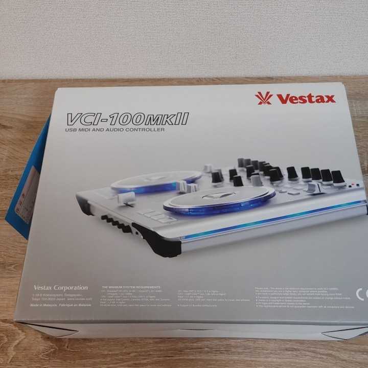 付属品完備】PCDJコントローラー Vestax VCI-100MK2 (VCI-100MKII