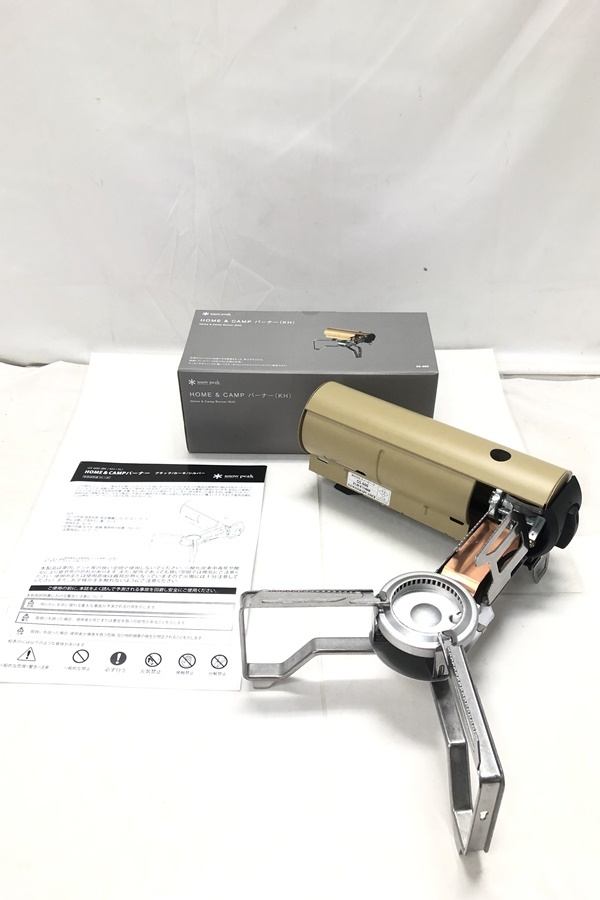 激安卸販売新品 スノーピーク snow peak HOMECAMPバーナー カーキ GS ...