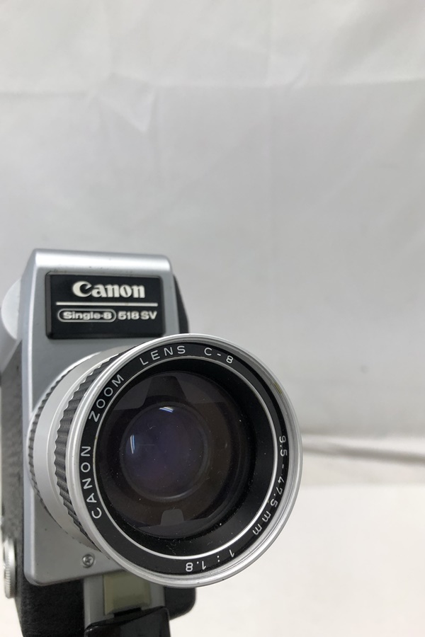 送料無料】東京)Canon キャノン 518SV Single-8 8mmフィルムカメラ