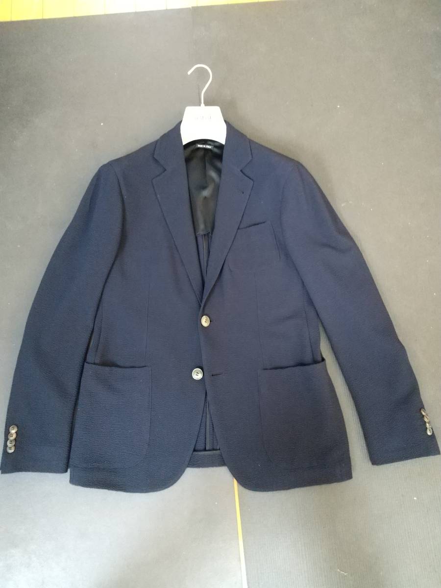 極美品 試着のみ】イタリア製 ジョルジオアルマーニ 黒タグ 春夏シア
