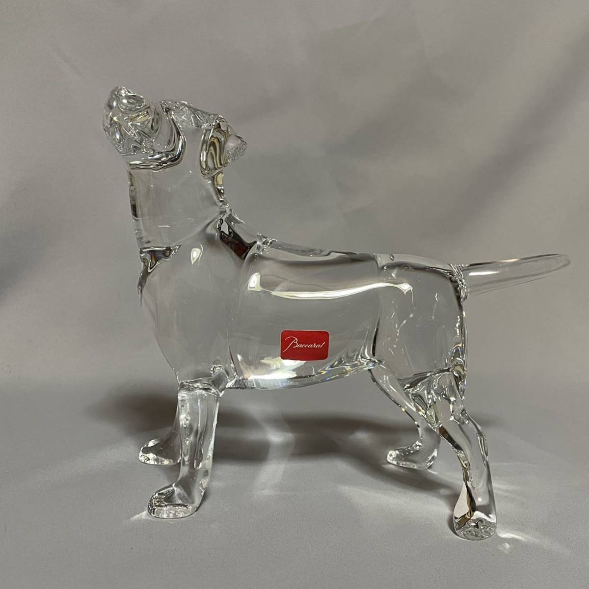 新品未使用】【送料無料】Baccarat バカラ ラブラドールクリスタル