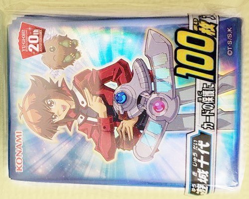 遊城十代 遊戯王 GX スリーブ プロテクター カード保護に 20th 遊城十代 遊戯王 GX スリーブ プロテクター カード保護に 20th