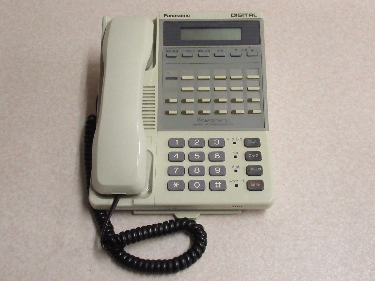 Ω XA1 4481 保証有 Panasonic パナソニック デジタルボタン電話機 VB-3411D ・祝10000！取引突破！