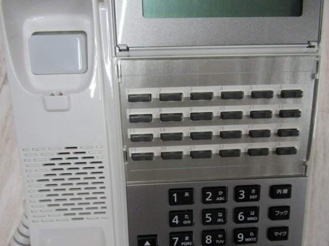 Ω ZP2 10497※保証有 NTT NXⅡ 24ボタンIP電話機 NX2-(24)IPTEL-(1)(W) 西16年製・祝10000！取引突破！_画像3