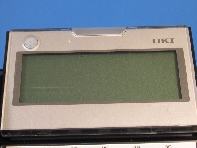 Ω XE1 3482 ∞ 保証有 13年製 OKI 沖 MKT/ARC-30DKHF-B CrosCore 30ボタン電話機 動作OK・祝10000！取引突破！_画像4