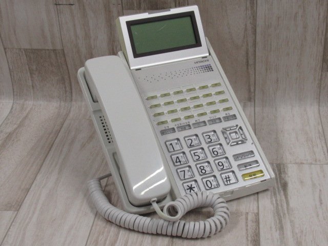 Ω YF 3503 ∞ 保証有 日立 HITACHI MX900/CX9000 HI-24E-TELSDA 24ボタン標準電話機 動作OK・祝10000取引突破