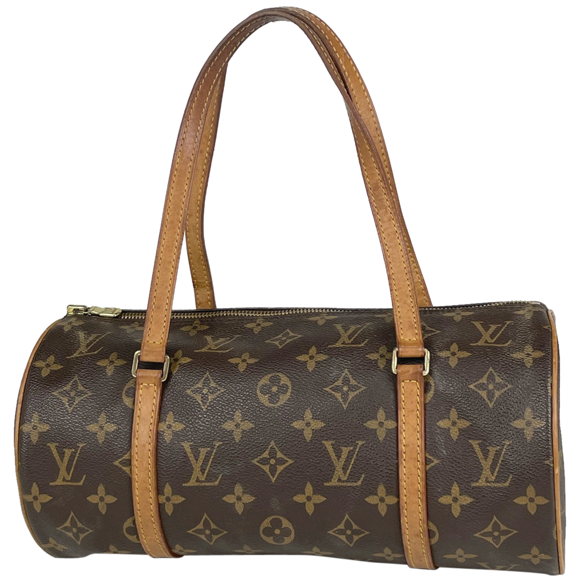 ルイ・ヴィトン Louis Vuitton パピヨン 30 バレルバッグ 筒型 旧型