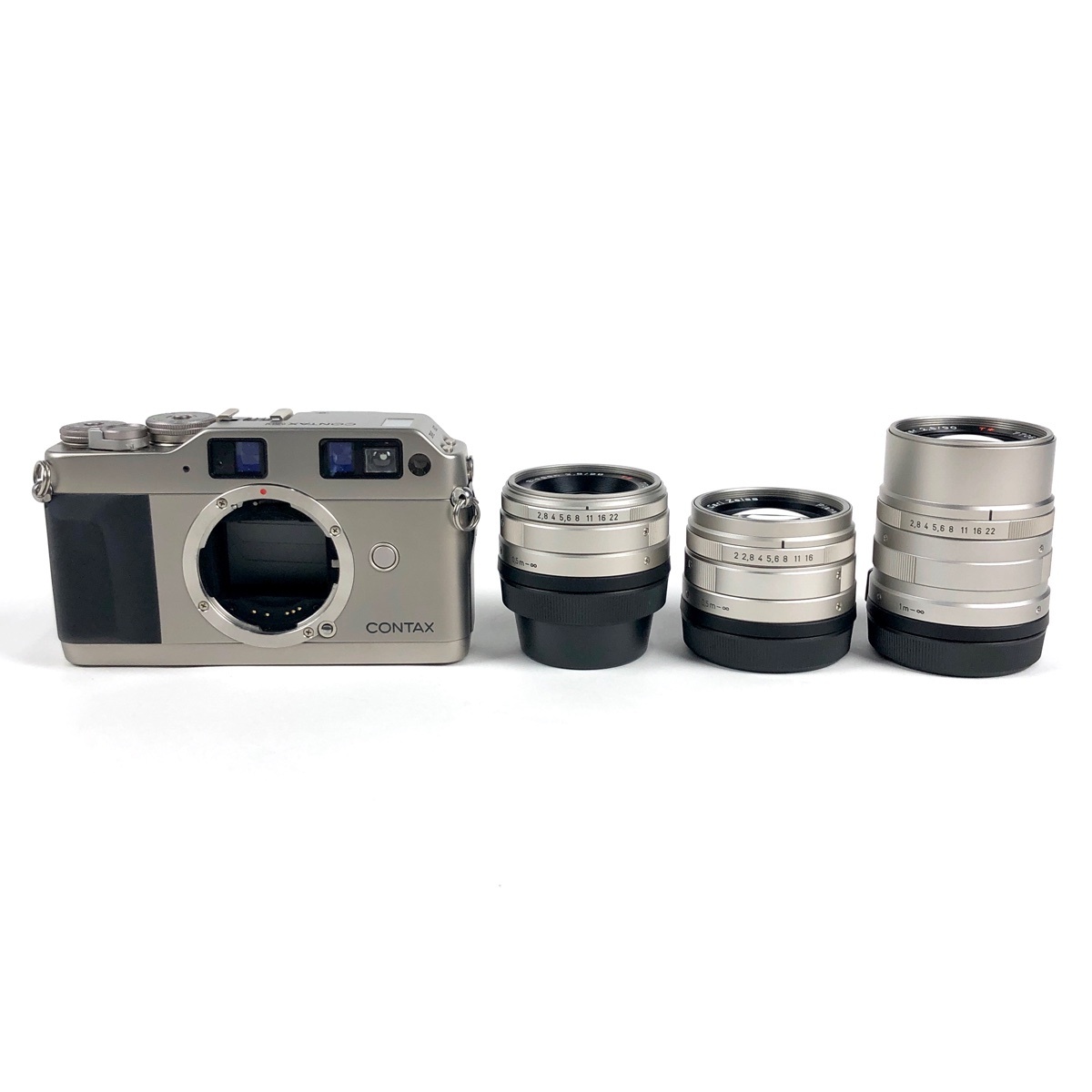 コンタックス CONTAX G1 20周年記念キット ROM未改造 フィルム レンジ