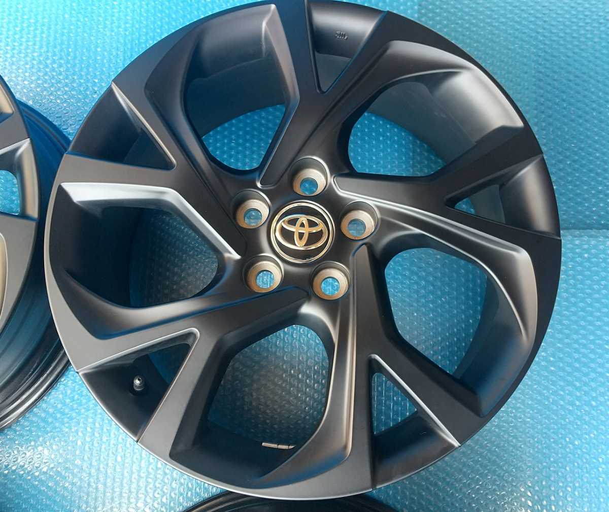 納車前外し トヨタ C-HR 特別仕様車 G Mode-Nero Safety Plus II 純正 アルミホイール ※1本単品 マットブラック モードネロ 新車外し