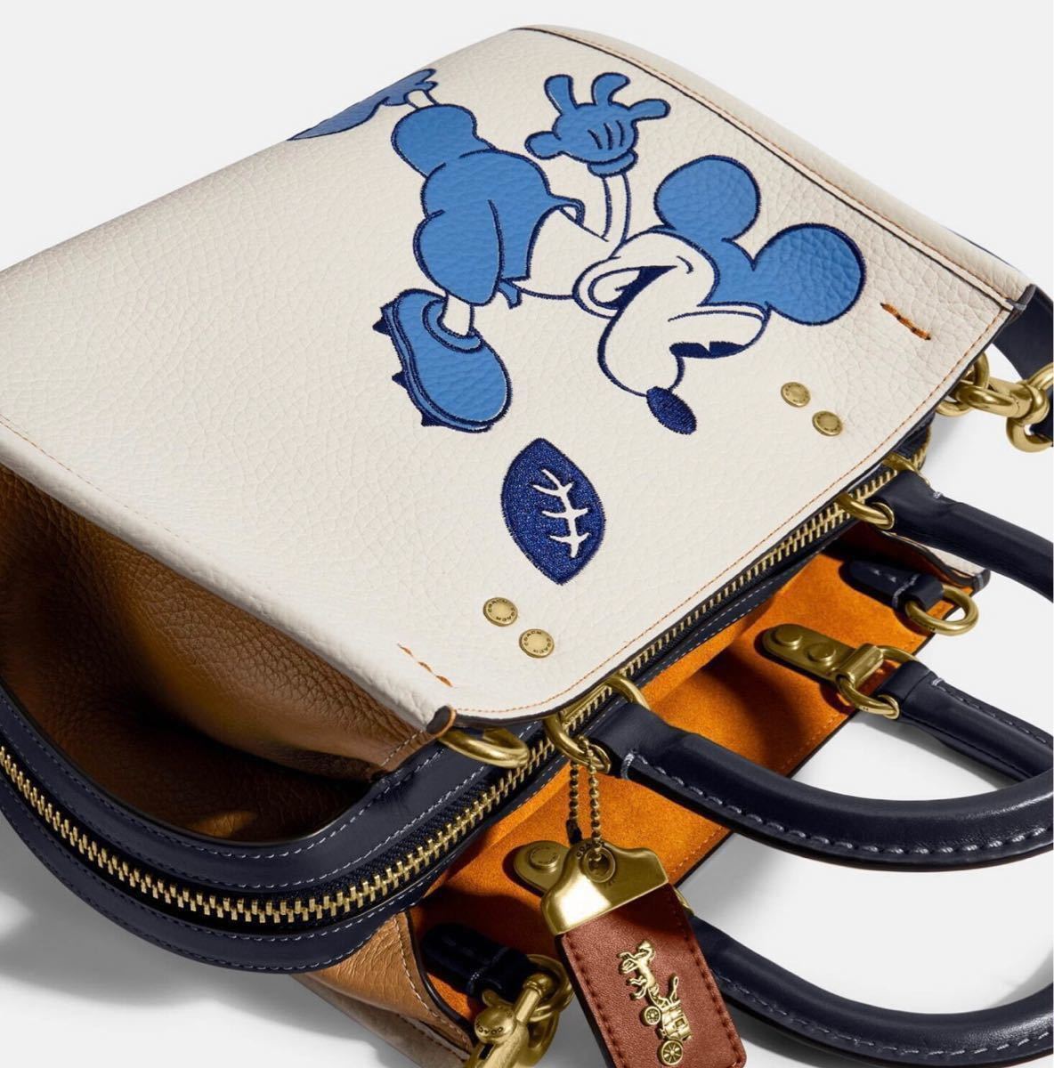 コーチ COACH×Disney コラボ ミッキーマウス Rogue 25 C6166 超希少品 激レア 新品未使用品 数量限定