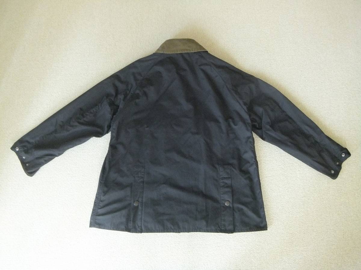 Barbour nano universe 別注 OVER SIZE BEDALE オーバーサイズ ハンティングジャケット ブラック ダークカーキ 38 M_画像2