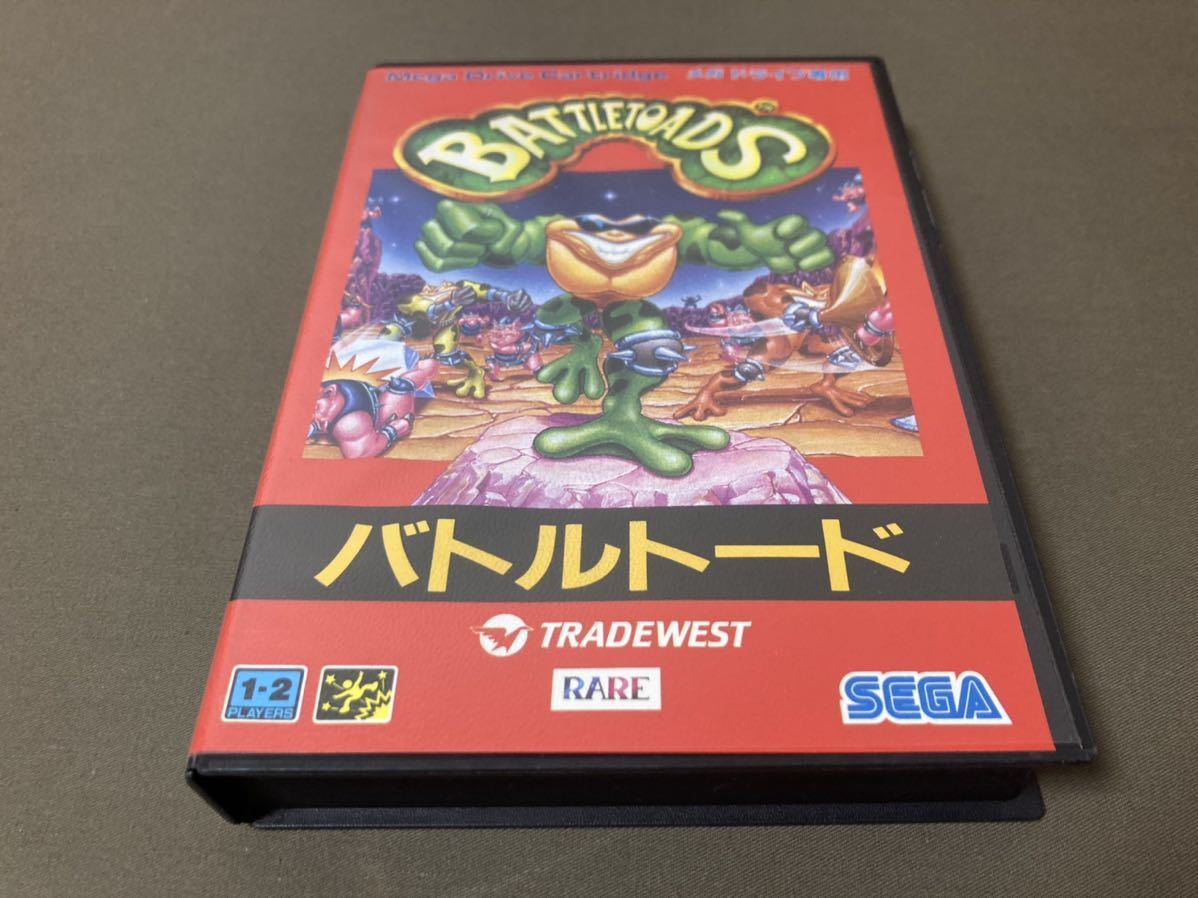 SEGA セガ MD メガドライブ用ROMカートリッジ バトルトード BATTLE