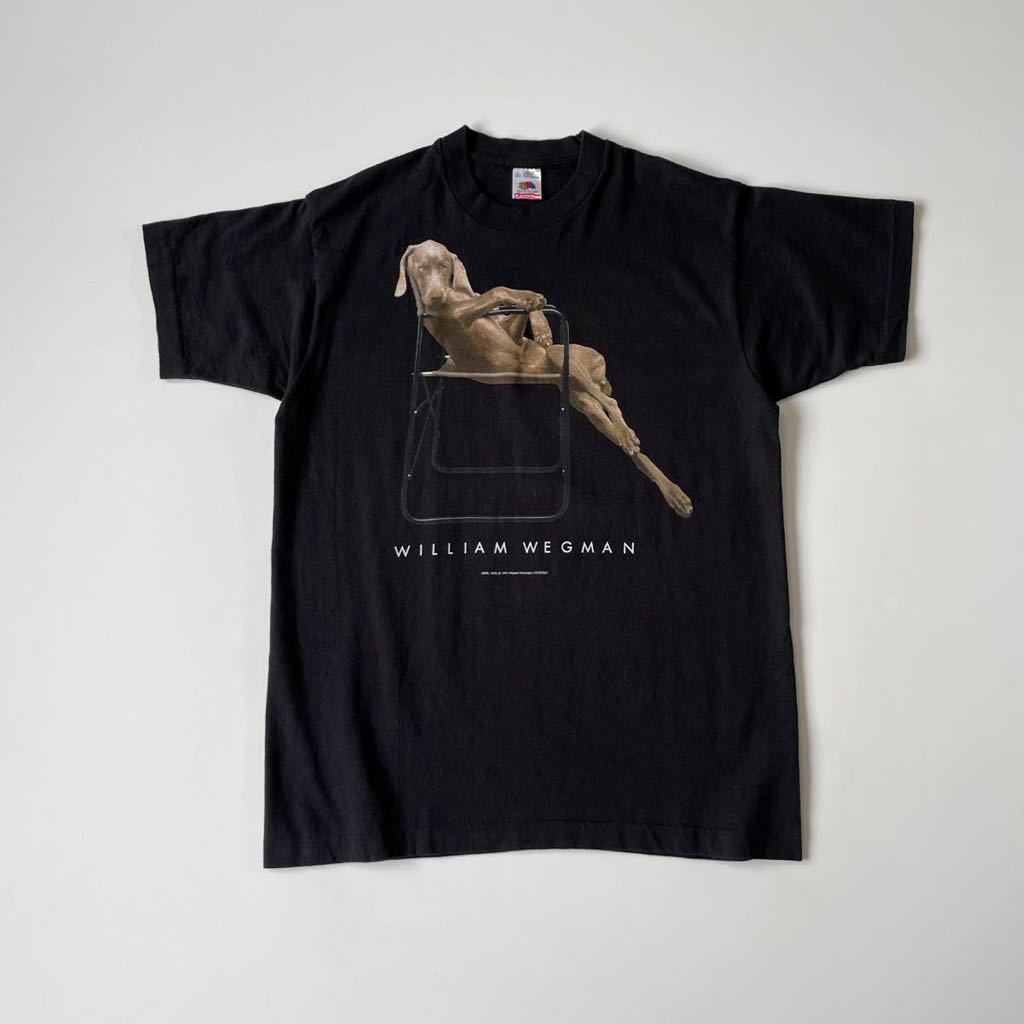 William wegman Tシャツ Vintage 犬 90s シングル-