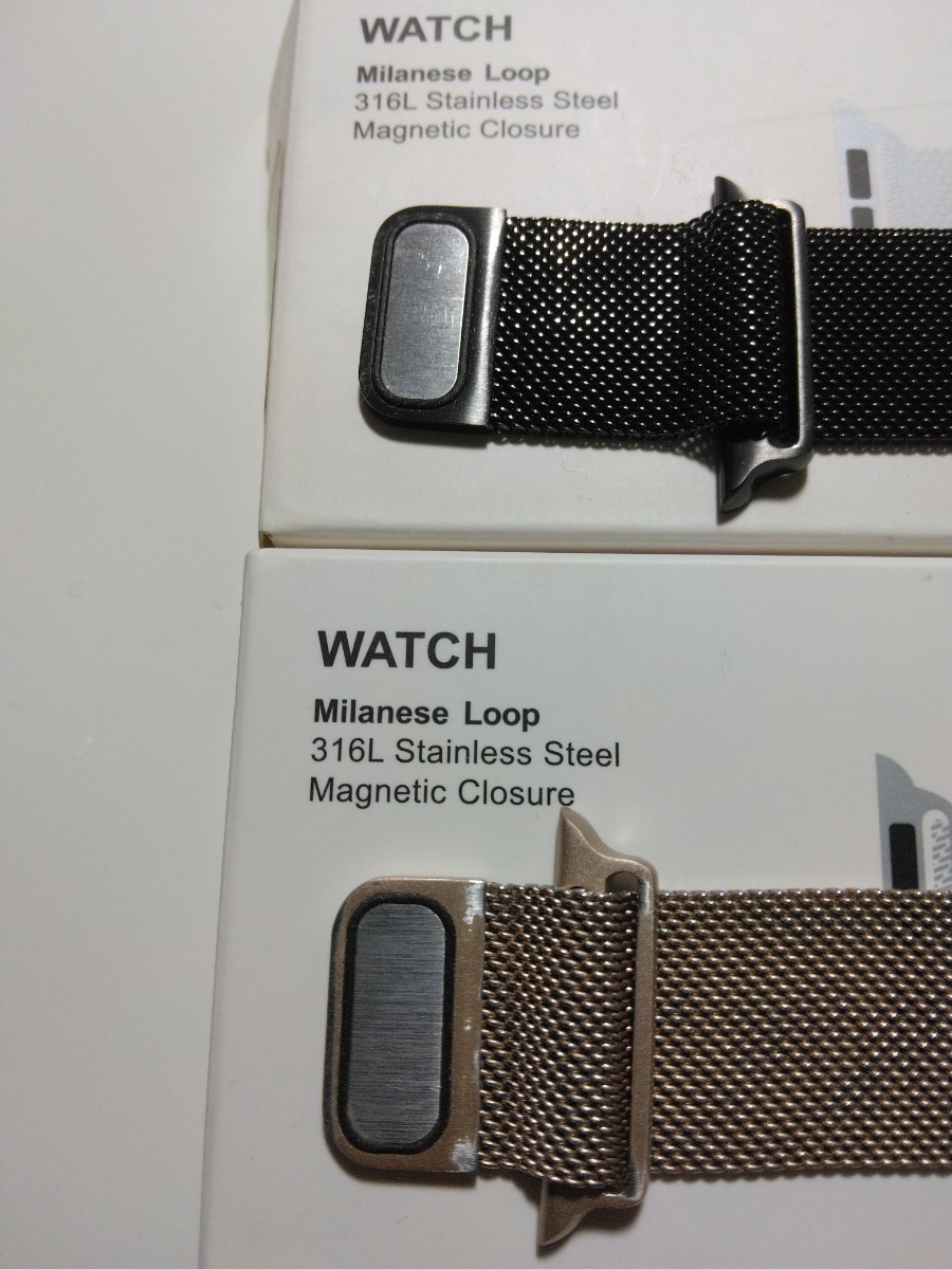ジャンク品 Apple Watch バンド 38mmケース用 2本セット