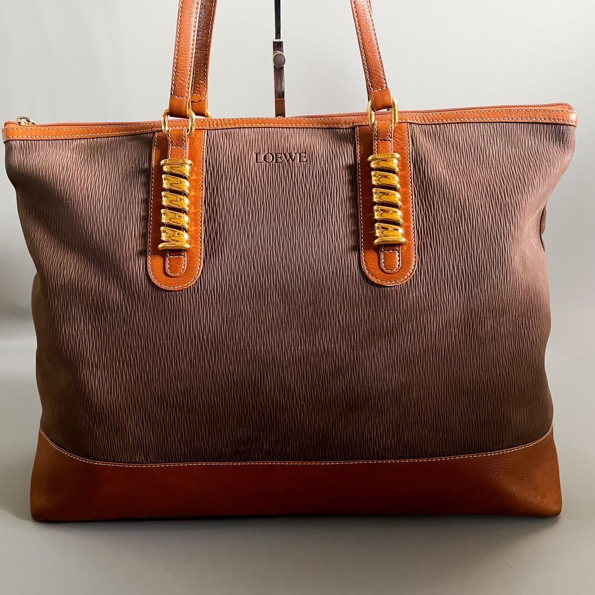 1円【美品】LOEWE ロエベ トート ハンドバッグ ベラスケス ツイスト