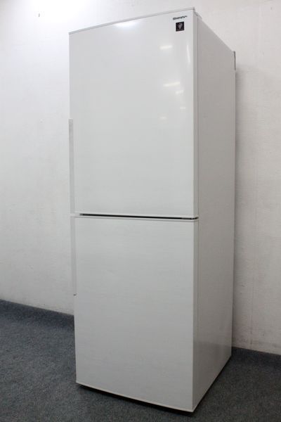 SHARP/シャープ 2ドア冷凍冷蔵庫 280L 大容量冷凍室 メガフリーザー SJ ...