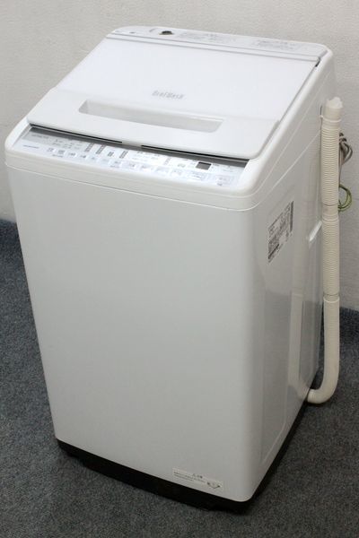 M0628Z 日立 洗濯機 ビートウォッシュ 7kg BW-V70F 2021年