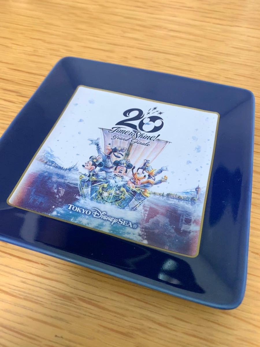 東京ディズニーシー タイムトゥシャイン Time to Shine 20周年 スーベニア プレート 皿 Disney