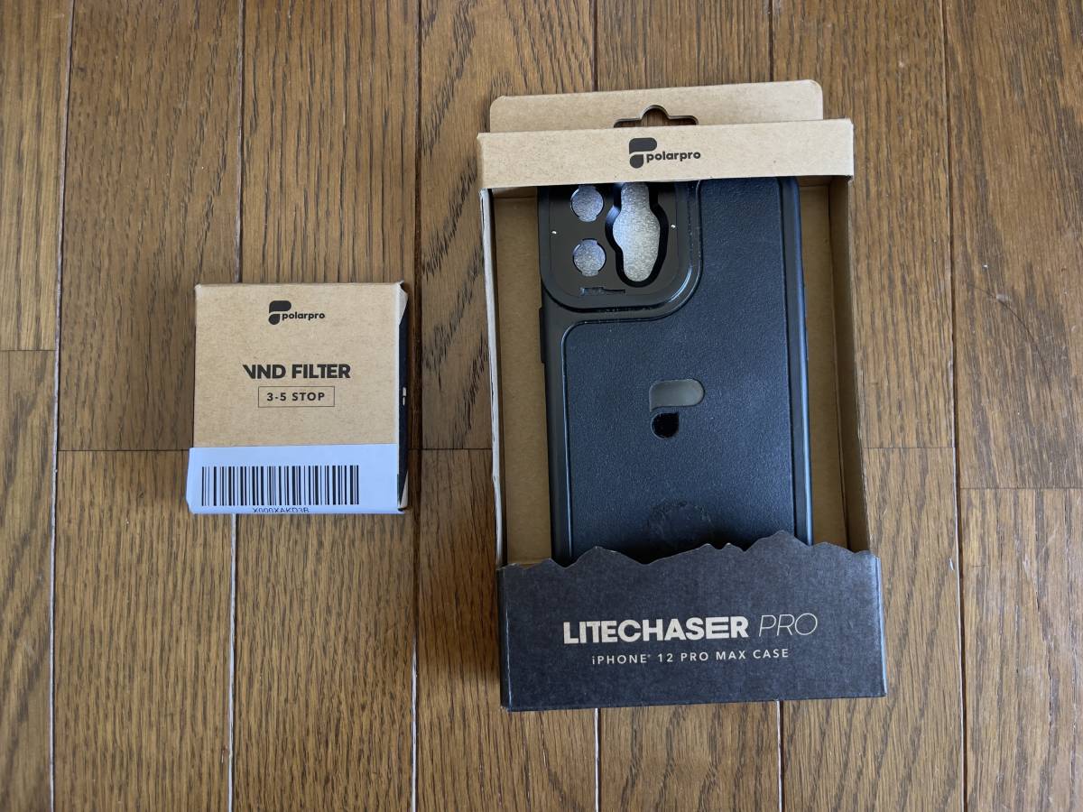 PolarPro - LiteChaser Pro ケース iphone 12 pro max用 + VND3 PolarPro - LiteChaser Pro ケース iphone 12 pro max用 + VND3