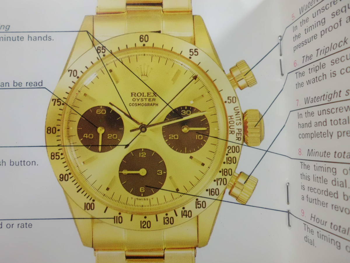  super rare Cosmo graph Daytona booklet 1970 period ultimate rare ultra rare 6263 6265 62638 62658 etc. 