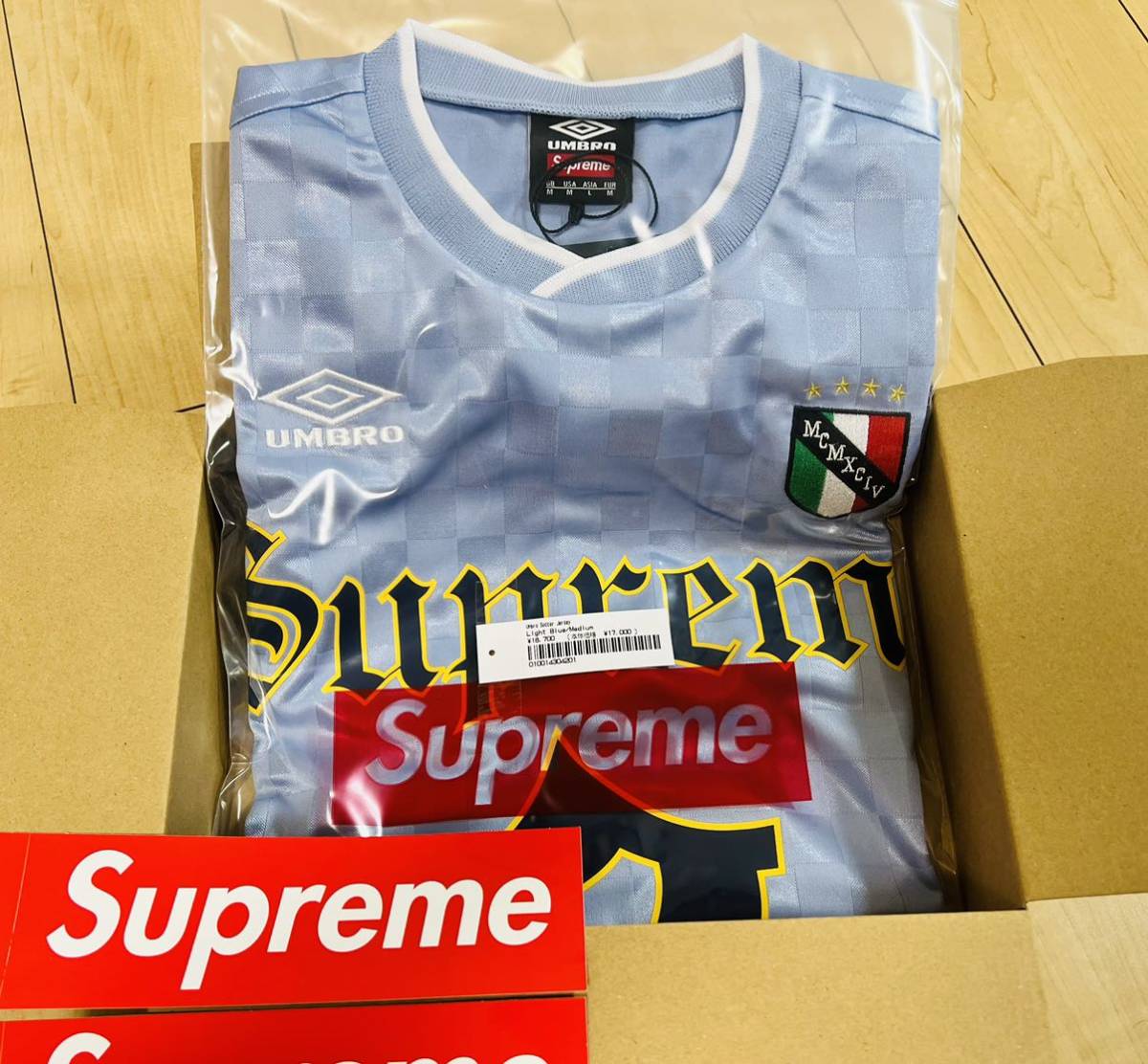 Supreme Umbro Soccer Jersey 新品未使用 【通販 人気】 www