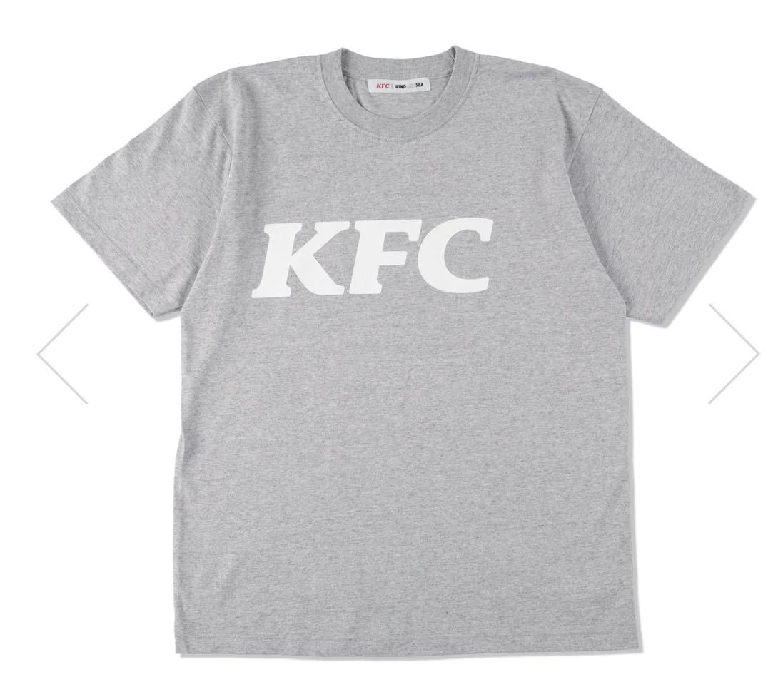 wind and sea KFC tシャツ L ケンタッキー ウィンダンシー GRAY Tee