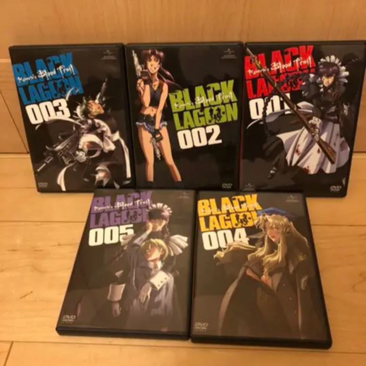 【DVD】ブラックラグーン BLACK LAGOON 1～3期 全巻セット