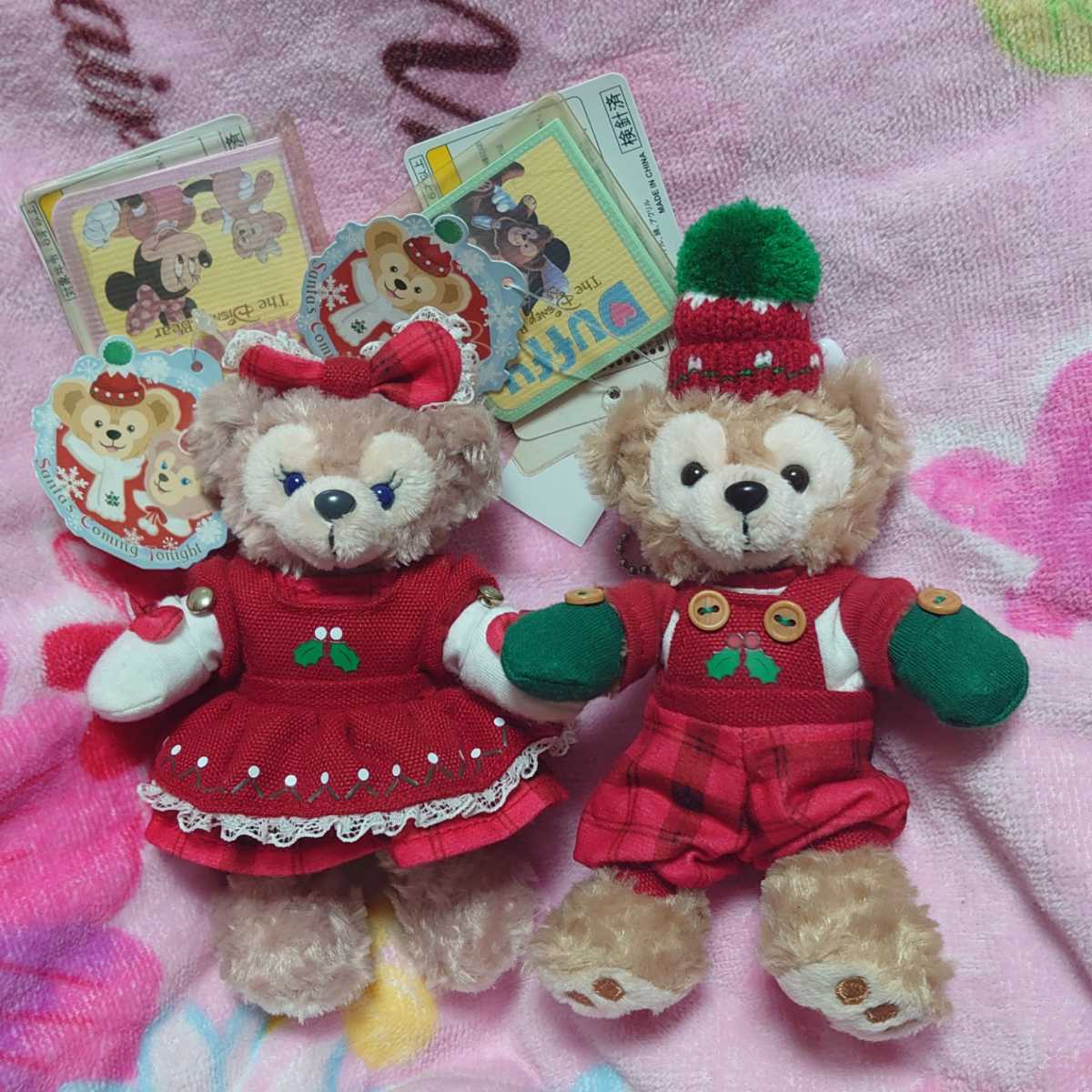 ディズニーシー クリスマス 2013 ダッフィー シェリーメイ ぬいぐるみ